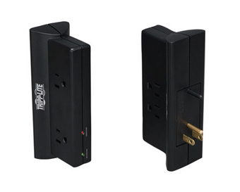 TRIPP LITE, PROTECT IT! SURGE PROTECTOR WITH 4 SIDE-MOUNTED OUTLETS , DIRECT PLUG-IN, 720 JOULES